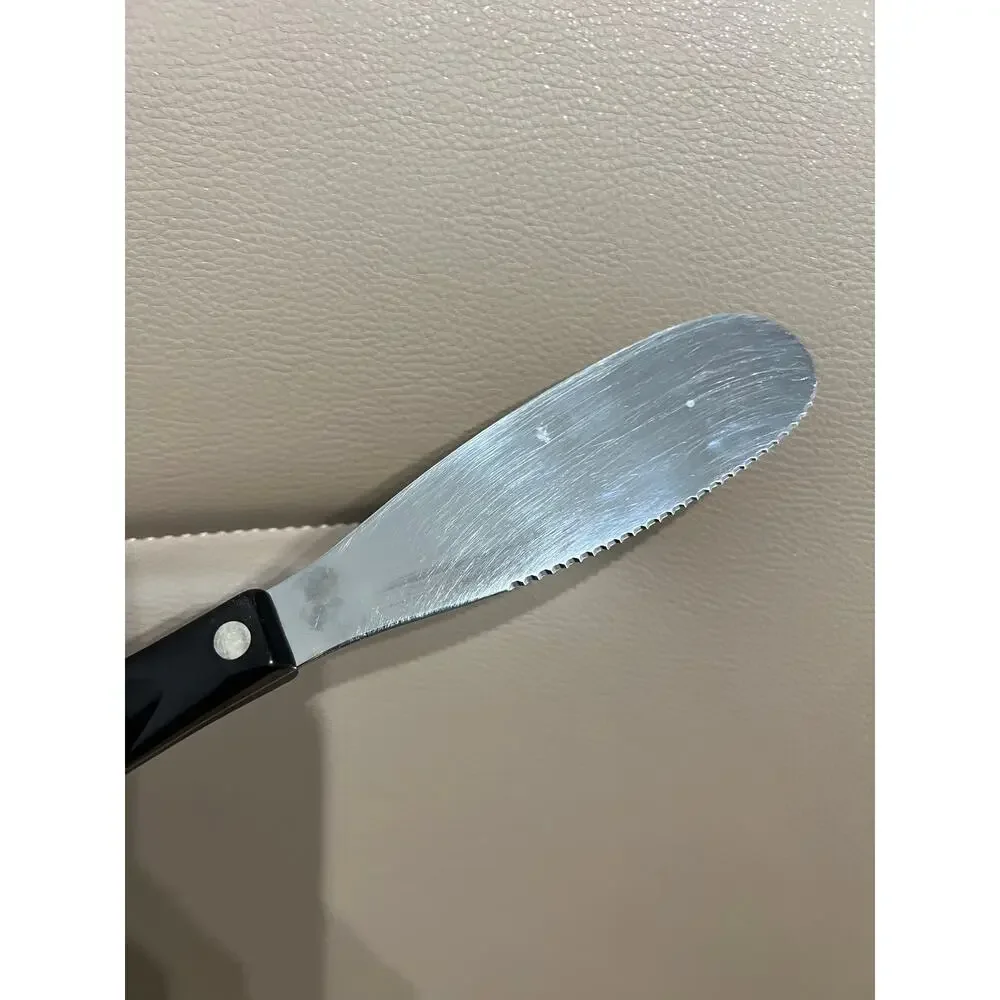 Vintage Cutco Cutlery 1768 Spreader Knife Sandwich Dark Brown